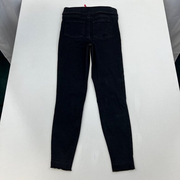 SPANX by Sara Blakely Womens Pull On Skinny Jeans Faded Black Size Small - Picture 7 of 9